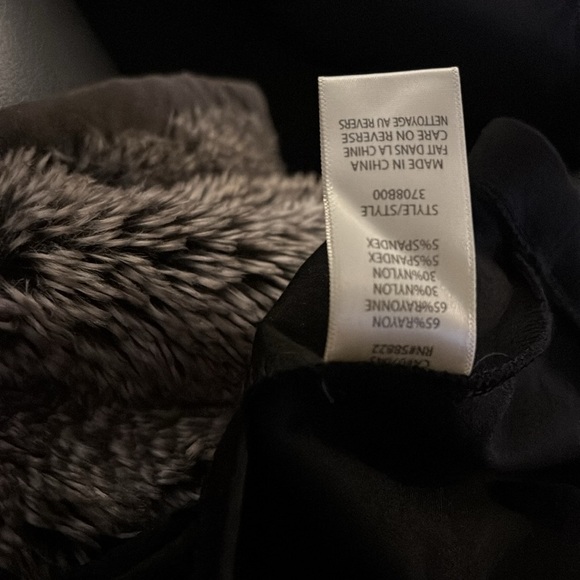 Max Studio Black Pintuck Wide Legs pleated dressy trousers size M - Picture 8 of 16